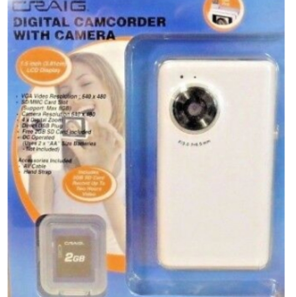 Craig Other - New Craig digital camcorder with camera